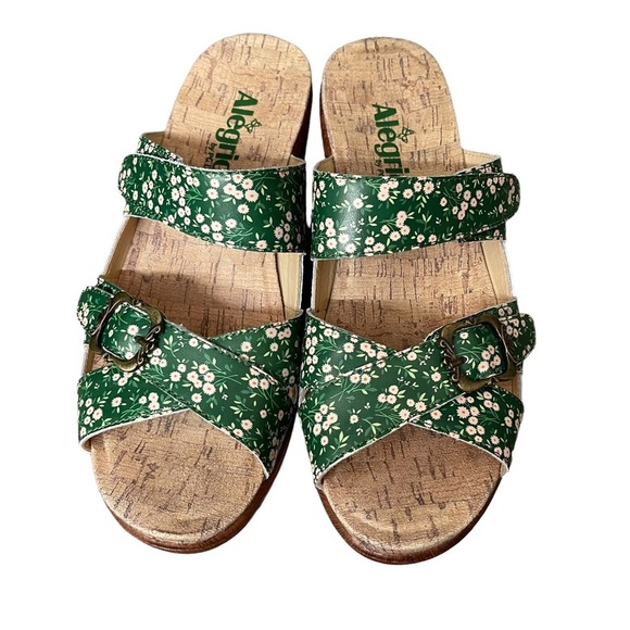 Sierra Precious Sandal - Alegria Shoes Alegría Sierra Green‎ Acres Sandal Euro 39